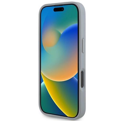 5. BMW M Carbon Tricolor Line MagSafe Case for iPhone 16 Pro - Gray