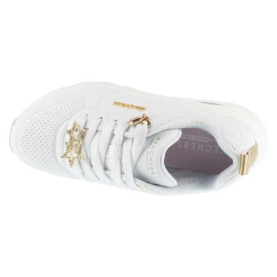 3. Skechers Uno Gen1 – Trendy Jewels 310562L-WGD White 30