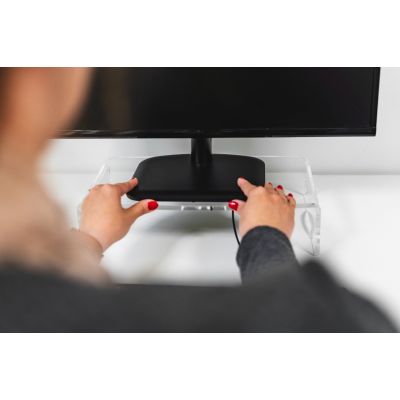4. Q-riser 90 monitor stand from BakkerElkhuizen