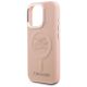6. Karl Lagerfeld Initial & Metal Logo MagSafe Case for iPhone 16 Pro Max - Pink