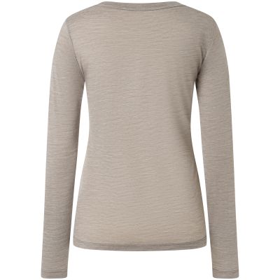 SUPER.NATURAL W HILLY LS Long-Sleeve Shirt khaki