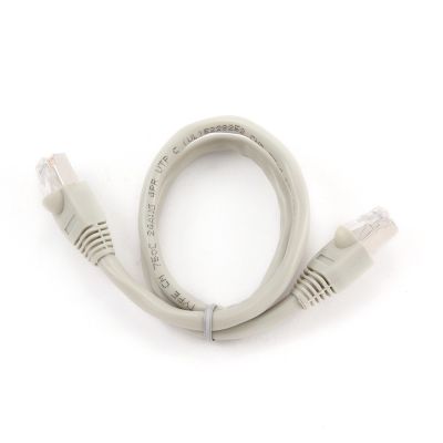 4. GEMBIRD PP6U-0.5M Patch Cable (RJ45 – RJ45; 0.50 m; UTP; Cat 6; grey)