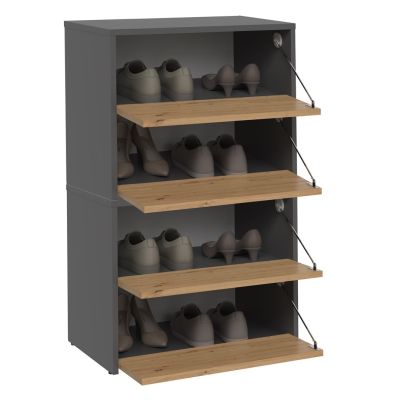 2. MODO SHOE CABINET X2 ANTHRACITE/ARTISAN