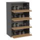 2. MODO SHOE CABINET X2 ANTHRACITE/ARTISAN