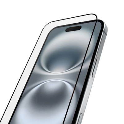 2. Puro Frame Tempered Glass with frame for iPhone 16