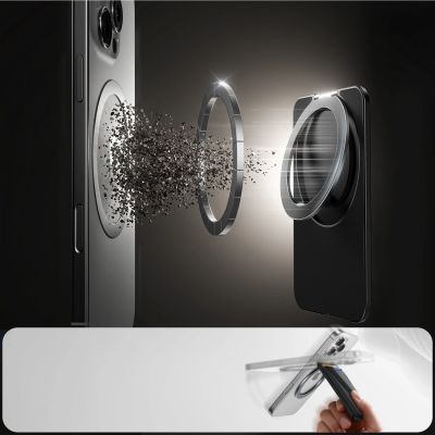 2. Joyroom JR-ZS432 Magnetic Wallet Compatible with MagSafe - Black