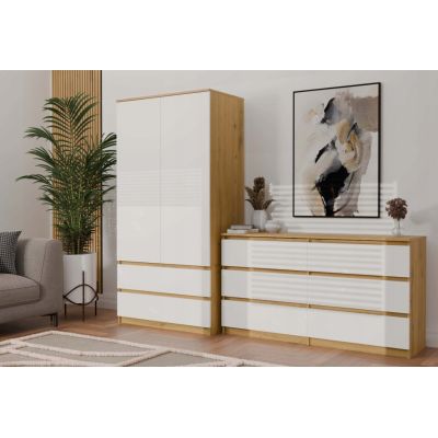 9. MALWA SS-90 ARTISAN WARDROBE / WHITE SET