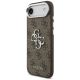 2. Guess 4G Big 4G Classic Logo case for iPhone 17 Air - brown and silver