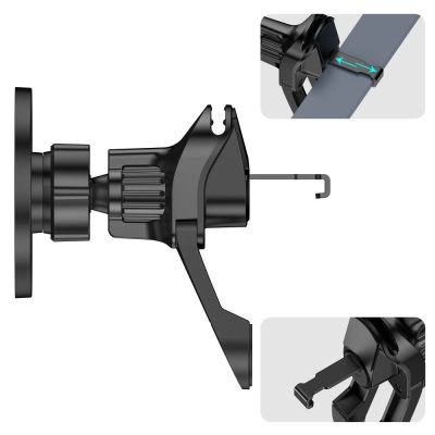 7. Tech-Protect N56 Magnetic MagSafe Car Air Vent Mount Holder - Black