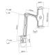 4. Techly ICA-TBL 2802 Holder Passive Tablet/UMPC Holder Black