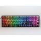 9. Ducky One 3 Aura Black Gaming Keyboard, RGB LED - Gateron Baby Kangaroo (US)
