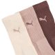 2. Puma Crew Socks 3 Pairs Brown, Pink, Beige 880355 39