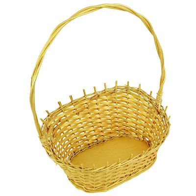 3. GOLD GIFT BASKET 46 x 28 x 11 CM