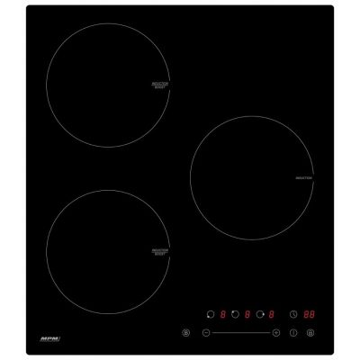 Induction hob MPM-45-IM-07 45cm, 3 cooking zones, Booster