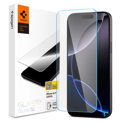 Spigen Glas.tR Slim Tempered Glass for iPhone 16 Pro