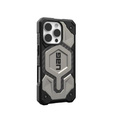 5. UAG Monarch Pro - protective case for iPhone 16 Pro compatible with MagSafe (titanium)