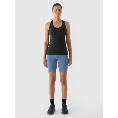 6. Women's slim training top 4F 4FWAW24TFSLF411-20S
