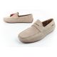 8. Wrangler men's shoes Maifield Suede moccasins, natural leather, beige