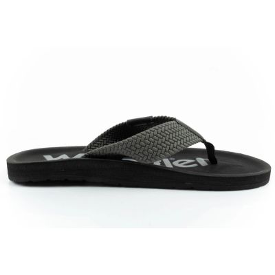 4. Wrangler men's Zane Flipflop shoes, gray flip-flops