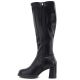 3. Black heeled women’s boots Potocki SZ12861