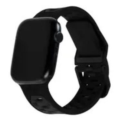 10. UAG Urban Armor Gear Civilian Strap for Apple Watch Ultra/42/44/45mm Graphite