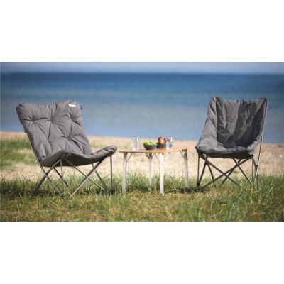 6. Outwell 470383 4-Leg Camping Chair Gray