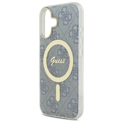 6. Guess IML 4G MagSafe iPhone 16 Case - Blue