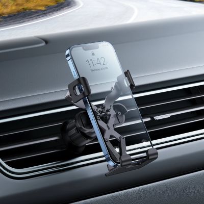 10. Baseus Gravity Air Vent Car Phone Holder (Air Outlet Version) black (SUWX010001)