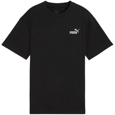 Puma ESS Small No. 1 Logo Relaxed Tee for Kids Black 684920 01