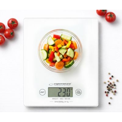 6. Esperanza Lemon EKS002W kitchen scale (white)