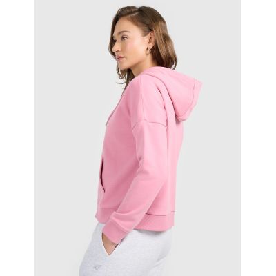 5. Women's zip-up hoodie 4F 4FRAW25TSWSF2776-56S