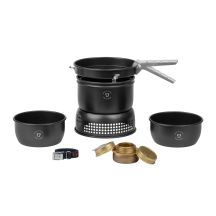Trangia Stove 37-5 UL/BL alcohol stove travel set, black