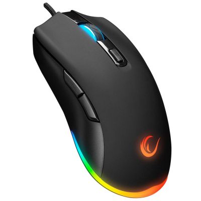 5. RAMPAGE FORTUNA GAMING SET WITH KEYBOARD, MOUSE PAD AND MOUSE 12800 DPI BLK