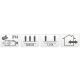 3. CHRISTMAS LIGHTS LIGHT CHAIN 480 LED WARM WHITE