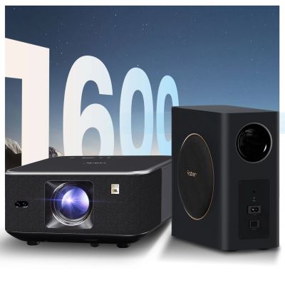 32. Yaber K3 Pro LCD FullHD 1080p Multimedia Projector with JBL Speakers and Subwoofer - Black