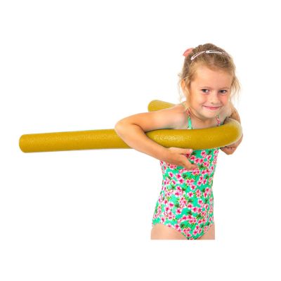 3. COMFY YELLOW SWIMMING PASTA FOR THE POOL