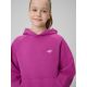 6. Girls' loose sweatshirt with hood 4F 4FJRSS26TSWSF3040-53S