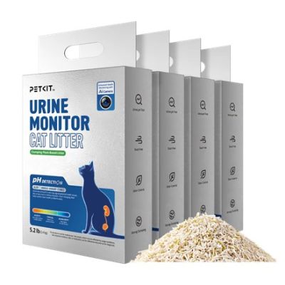 PETKIT Urine Monitor Clumping Cat Litter, 4 Bags