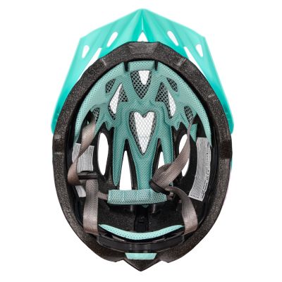 18. Meteor Marven pink/mint bicycle helmet