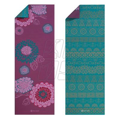 7. Double-sided yoga mat &quot;KIKU&quot; 6 MM 61548