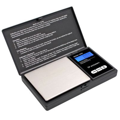 3. Wozinsky WDW-1000 Jewelry Scale 200g 0.01g Precision Illuminated - Black
