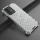 4. Honeycomb case armored cover with a gel frame for Vivo V23 5G transparent