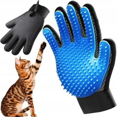 2. BLUE SPIKES DOG/CAT GLOVE