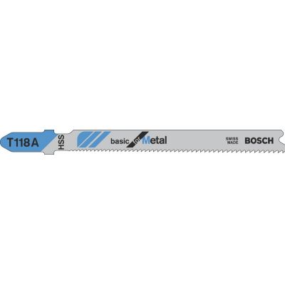 3. Bosch 2 608 631 964 jigsaw, jigsaw blade and circular saw blade Jigsaw blade High Speed Steel (HHS) 100 pcs.