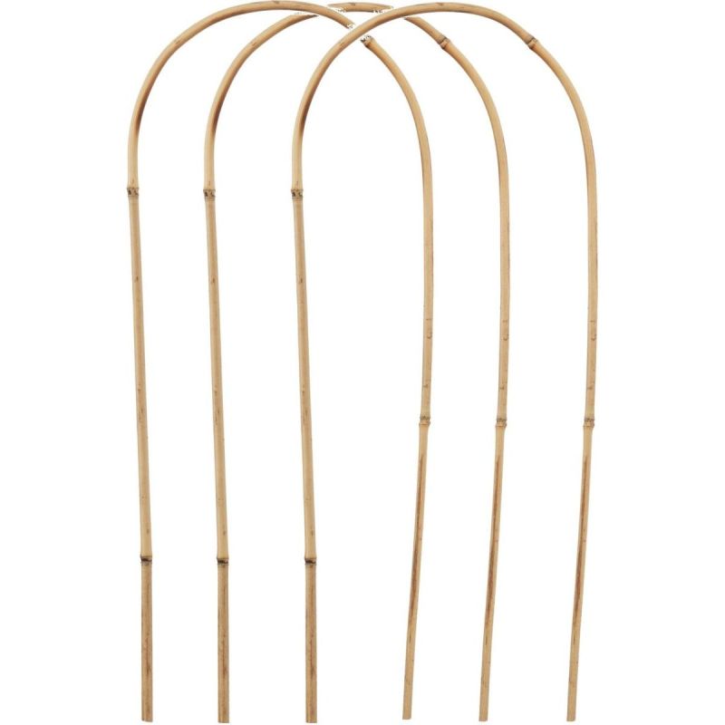 19. BAMBOO PLANT SUPPORT ARCH 58CM 3 PCS PROGARDEN