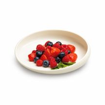 Plate with a High Rim