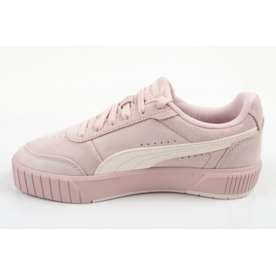 2. Puma women's sports shoes Carina Mia SD powder pink leather comfortable sneakers