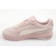 2. Puma women's sports shoes Carina Mia SD powder pink leather comfortable sneakers