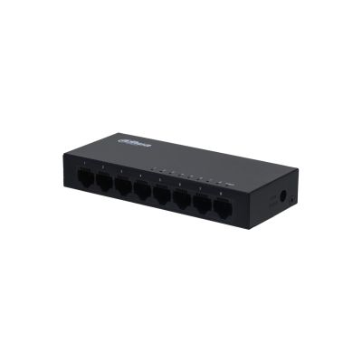 Dahua Technology Access DH-PFS3008-8GT Unmanaged L2 Gigabit Ethernet (10/100/1000) Black