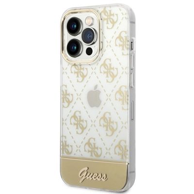 2. Guess GUHCP14XHG4MHG iPhone 14 Pro Max 6.7 "gold / gold hardcase 4G Pattern Script